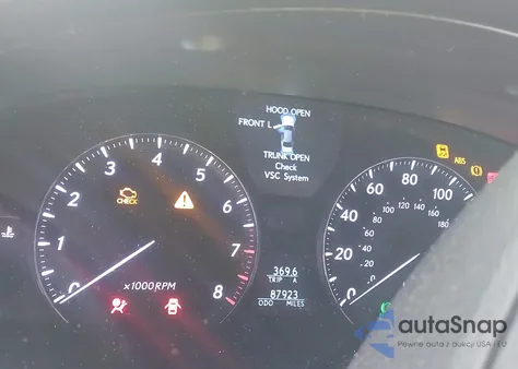 2007 Lexus Ls 460 z USA, uszkodzony, nr VIN JTHBL46F575026964